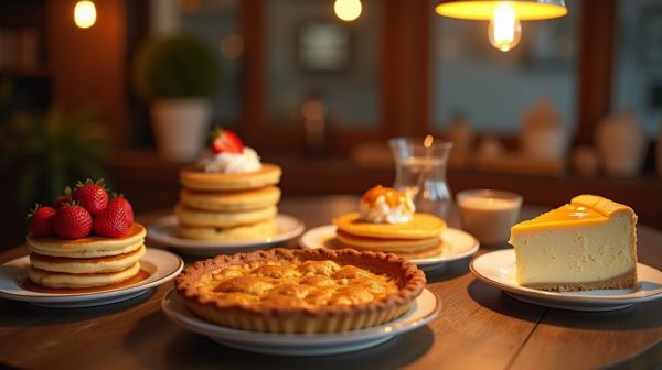 Les desserts emblématiques des diners américains à savourer