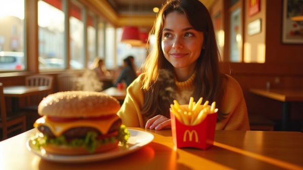 Savourer des spécialités au restaurant McDonald's France